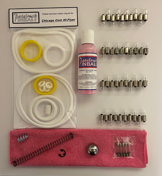 Chicago Coin Hi-Flyer Pinball Machine Maintenance Kit