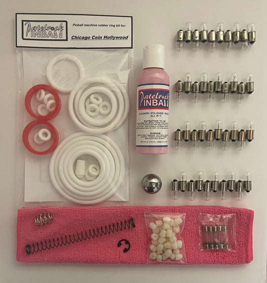Chicago Coin Hollywood Pinball Machine Maintenance Kit