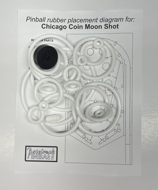 Chicago Coin Moon Shot Pinball Machine Maintenance Kit