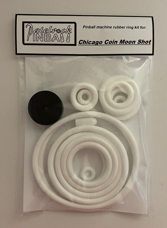 Chicago Coin Moon Shot Pinball Machine Rubber Ring Kit