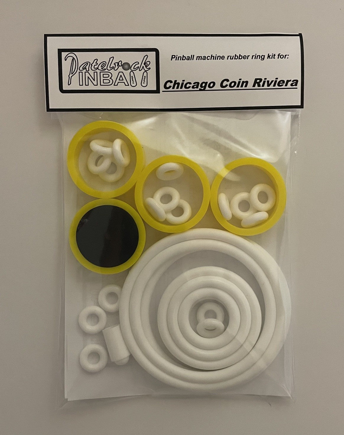 Chicago Coin Riviera Pinball Machine Rubber Ring Kit