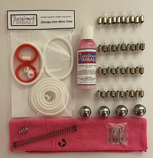 Chicago Coin Showtime Pinball Machine Maintenance Kit