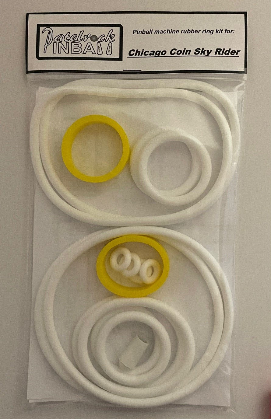 Chicago Coin Sky Rider Pinball Machine Rubber Ring Kit