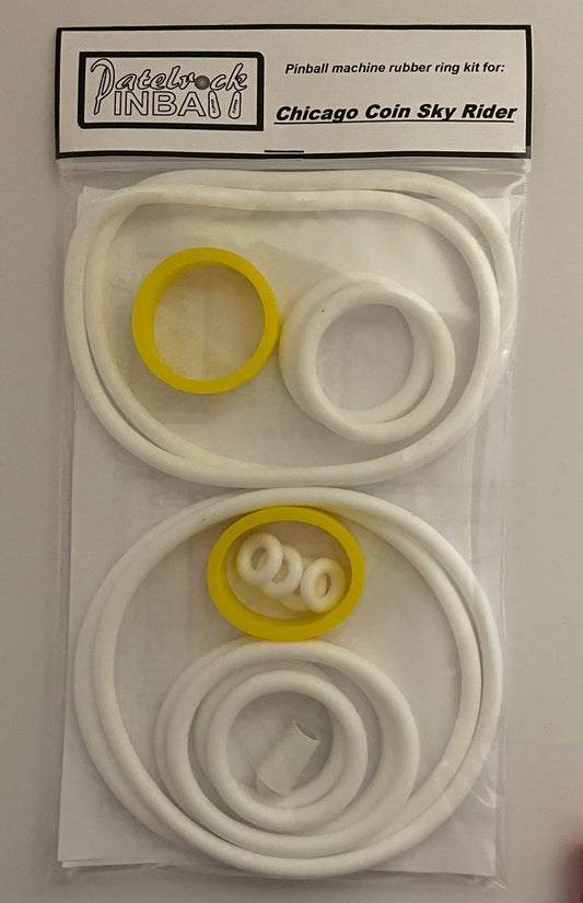 Chicago Coin Sky Rider Pinball Machine Rubber Ring Kit