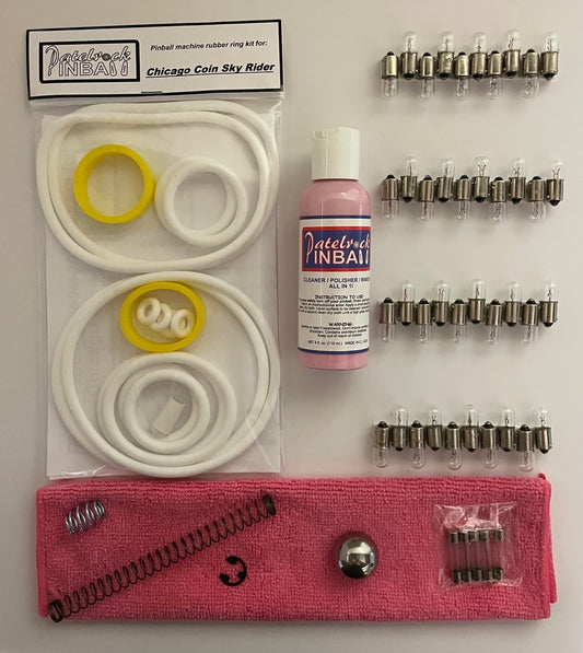 Chicago Coin Sky Rider Pinball Machine Maintenance Kit