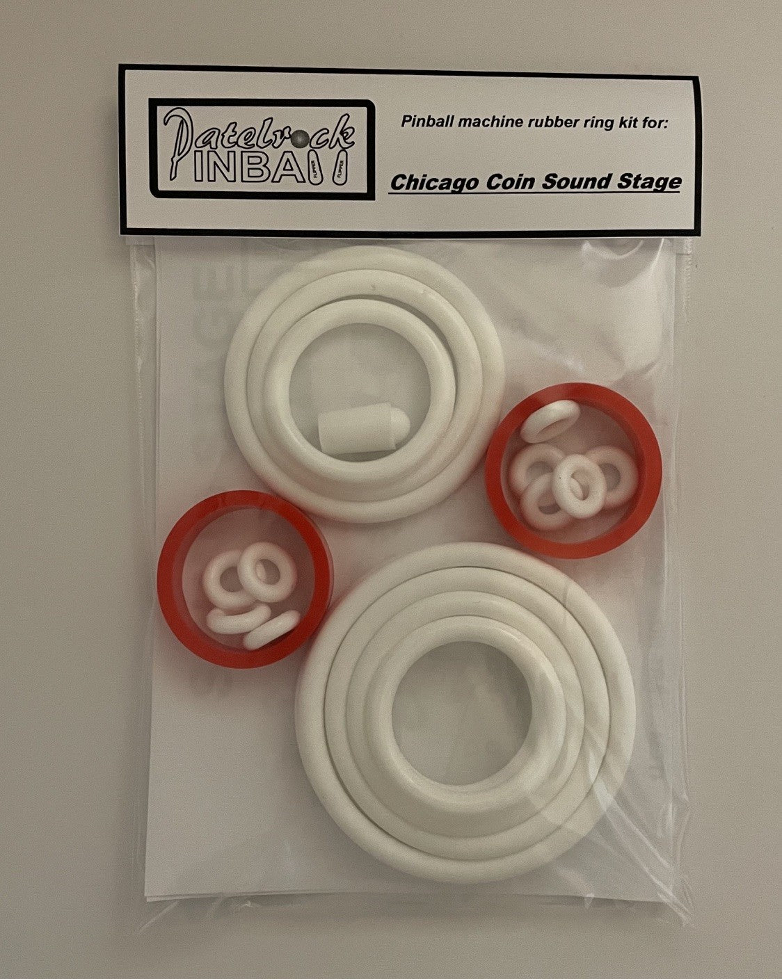 Chicago Coin Sound Stage Pinball Machine Rubber Ring Kit