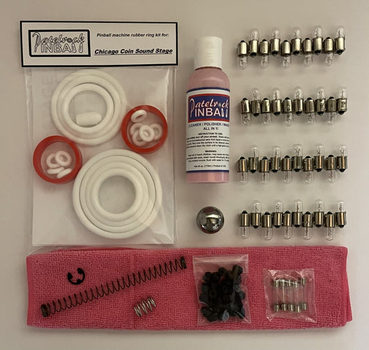 Chicago Coin Sound Stage Pinball Machine Maintenance Kit