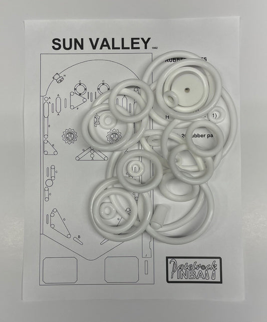 Chicago Coin Sun Valley Pinball Machine Rubber Ring Kit