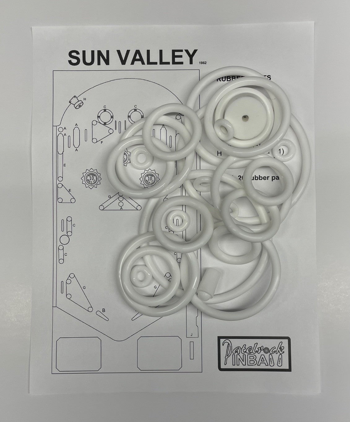Chicago Coin Sun Valley Pinball Machine Maintenance Kit