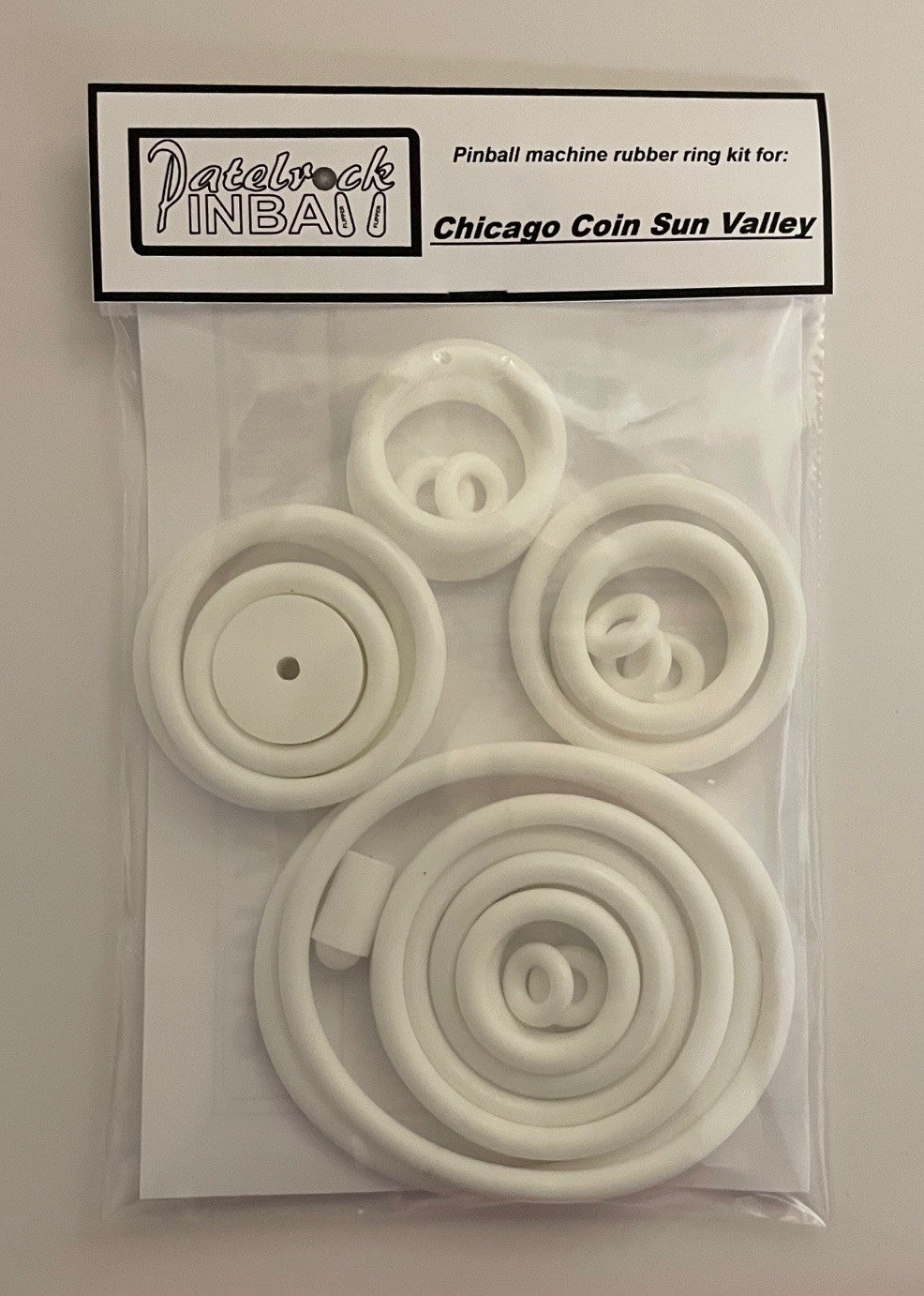 Chicago Coin Sun Valley Pinball Machine Rubber Ring Kit