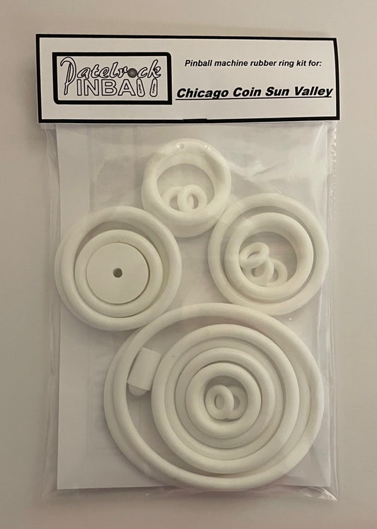 Chicago Coin Sun Valley Pinball Machine Rubber Ring Kit