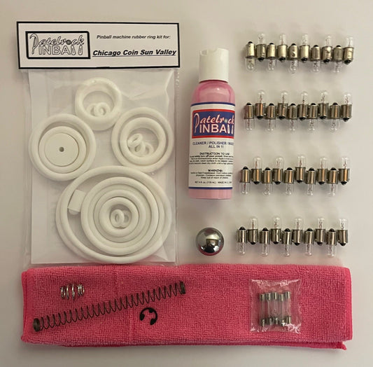 Chicago Coin Sun Valley Pinball Machine Maintenance Kit