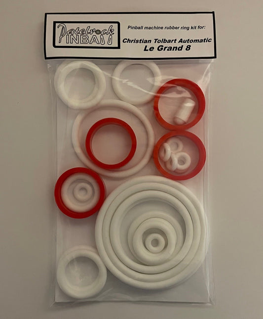 Christian Tabart Automatic Le Grand 8 Pinball Machine Rubber Ring Kit