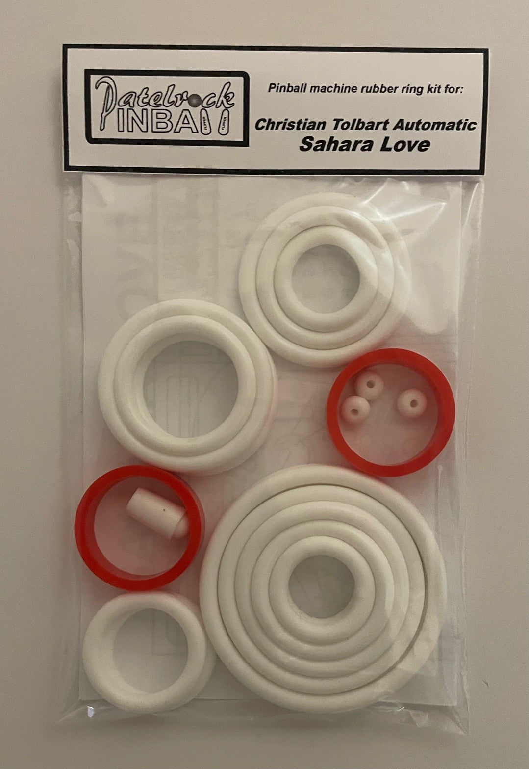 Christian Tabart Automatic Sahara Love Pinball Machine Rubber Ring Kit