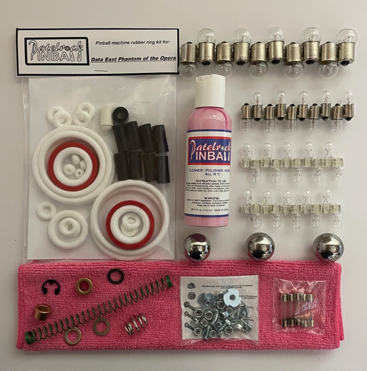 Data East Phantom of the Opera Pinball Machine Maintenance Kit