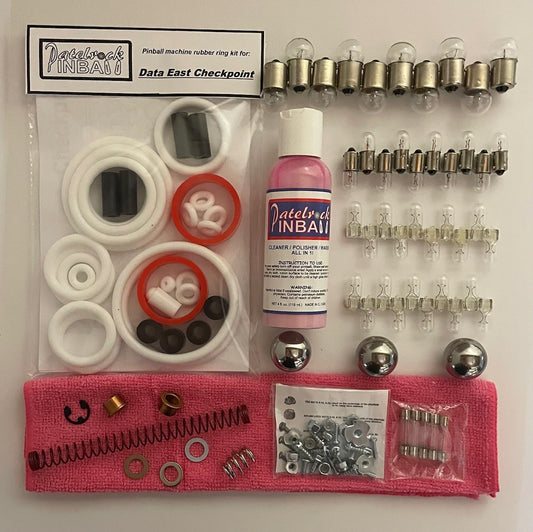 Data East Checkpoint Pinball Machine Maintenance Kit
