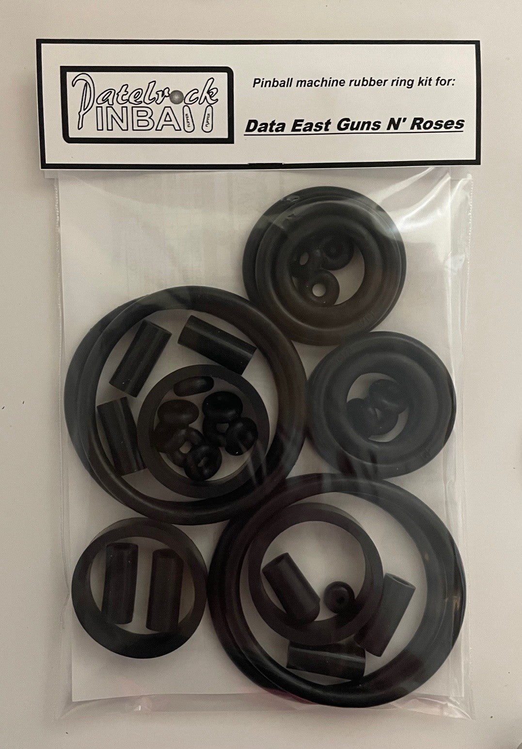 Data East Guns N' Roses Pinball Machine Rubber Ring Kit
