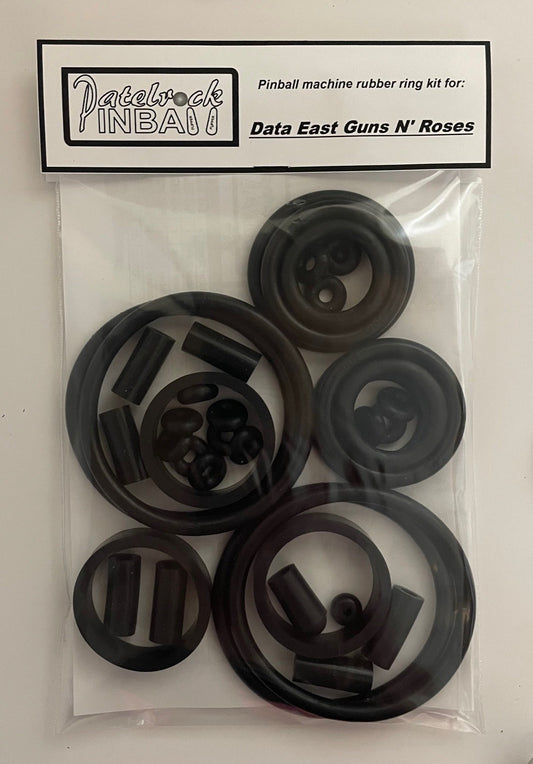 Data East Guns N' Roses Pinball Machine Rubber Ring Kit