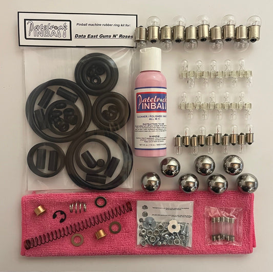 Data East Guns N' Roses Pinball Machine Maintenance Kit