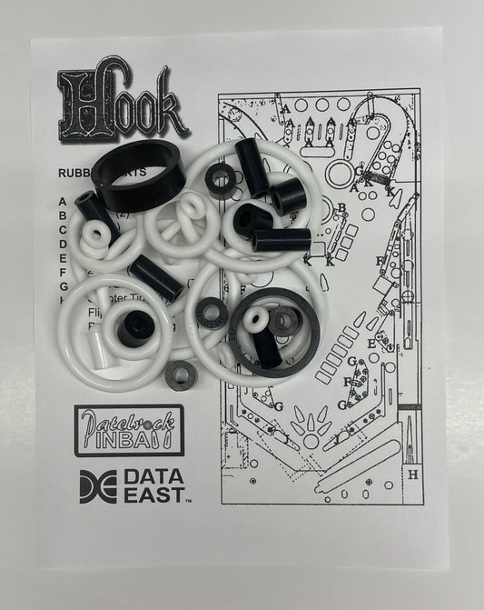 Data East Hook Pinball Machine Maintenance Kit