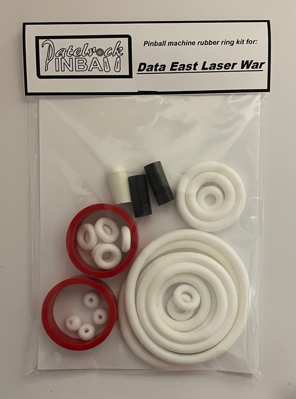 Data East Laser War Pinball Machine Rubber Ring Kit