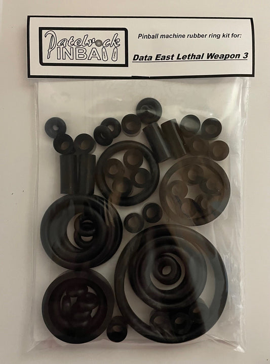 Data East Lethal Weapon 3 Pinball Machine Rubber Ring Kit