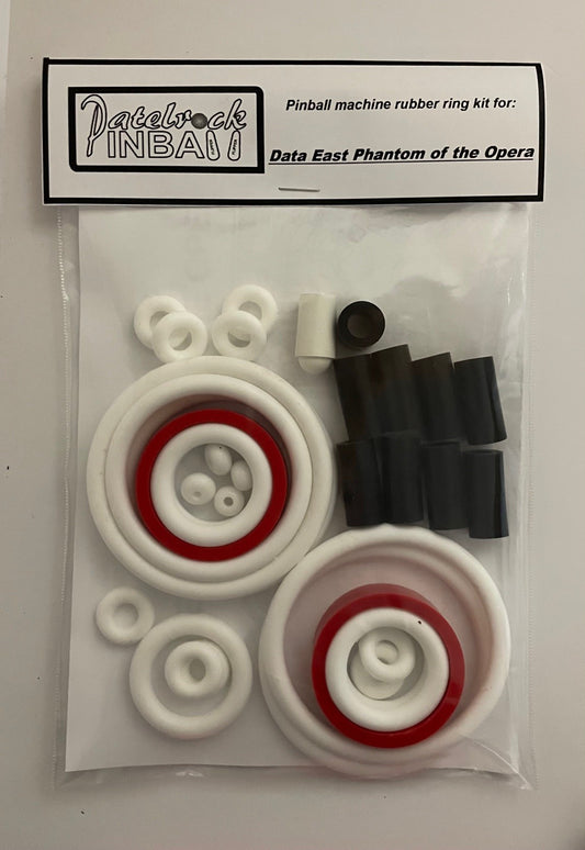 Data East Phantom of the Opera Pinball Machine Rubber Ring Kit