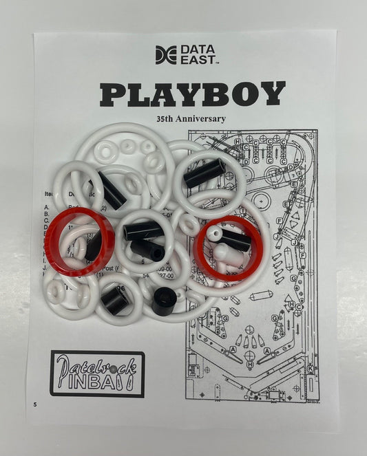 Data East Playboy 35th Anniversary Pinball Machine Rubber Ring Kit