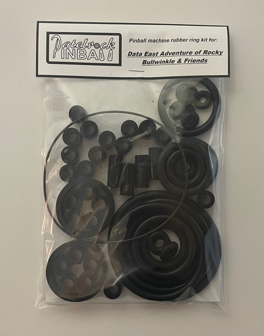 Data East Adventures of Rocky Bullwinkle Pinball Machine Rubber Ring Kit