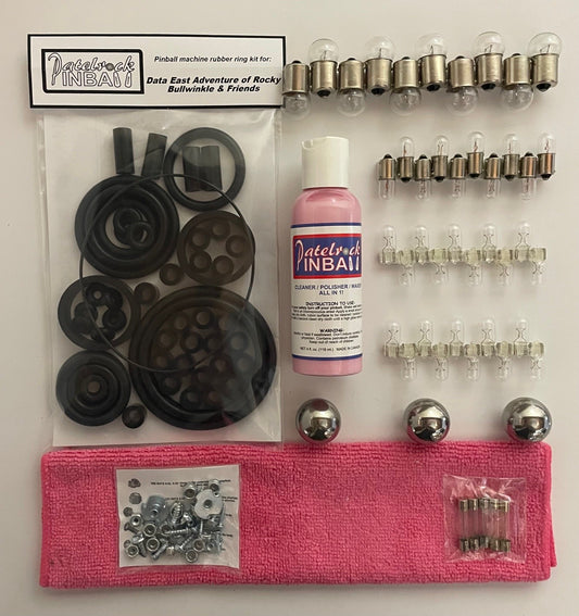 Data East The Adventures of Rocky and Bullwinkle and Friends Pinball Machine Maintenance Kit