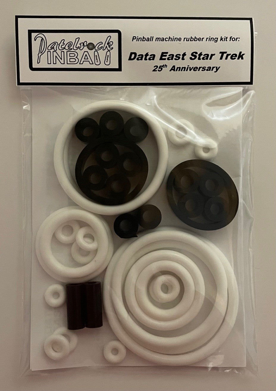 Data East Star Trek Pinball Machine Rubber Ring Kit
