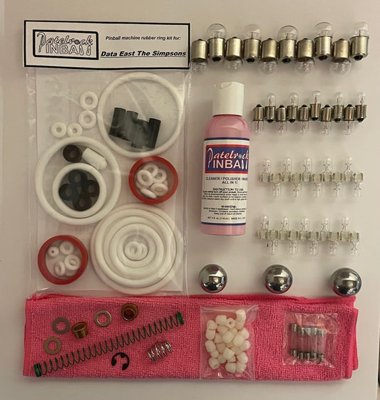 Data East The Simpsons Pinball Machine Maintenance Kit