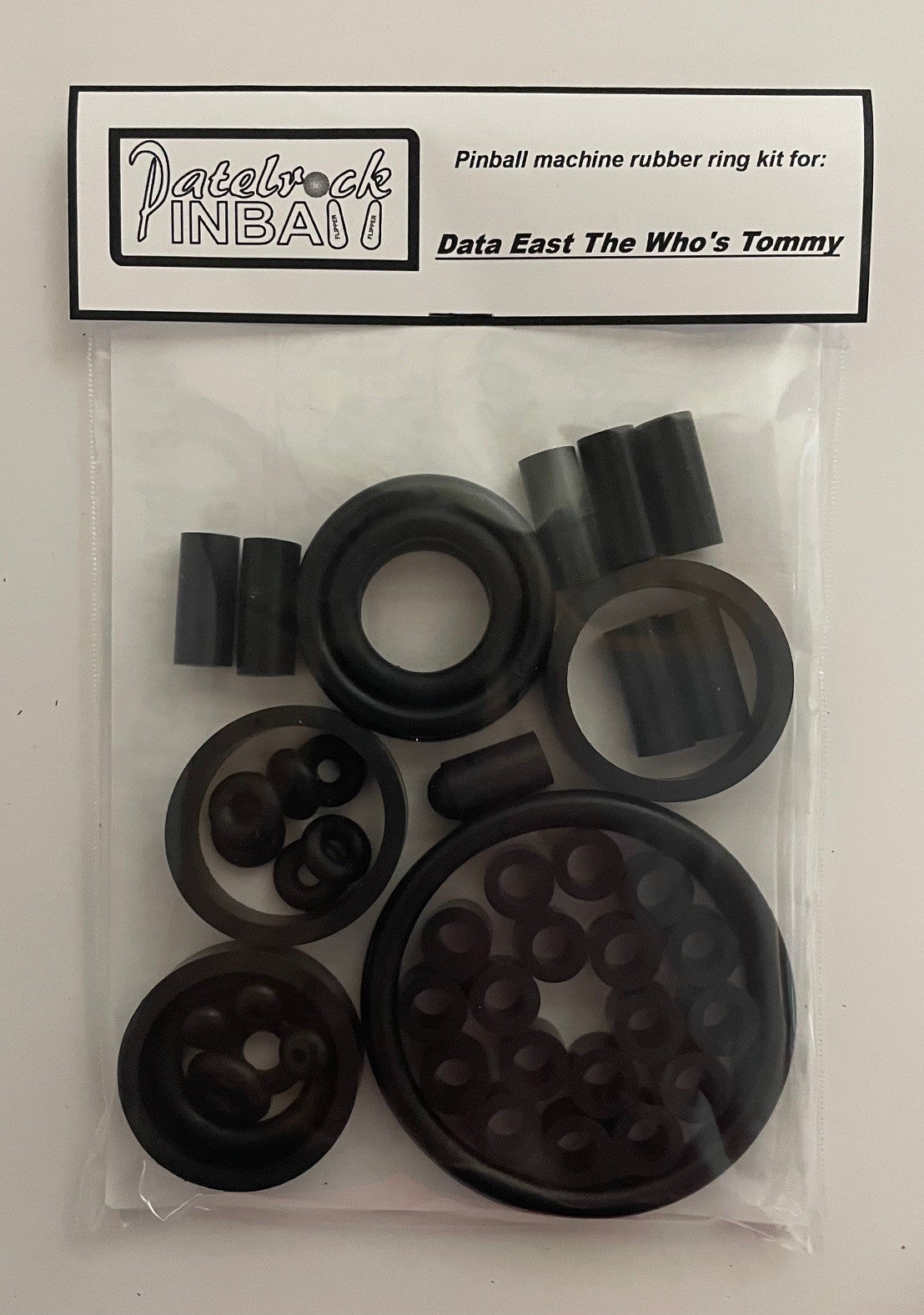 Data East The Who's Tommy Pinball Wizard Pinball Machine Rubber Ring Kit