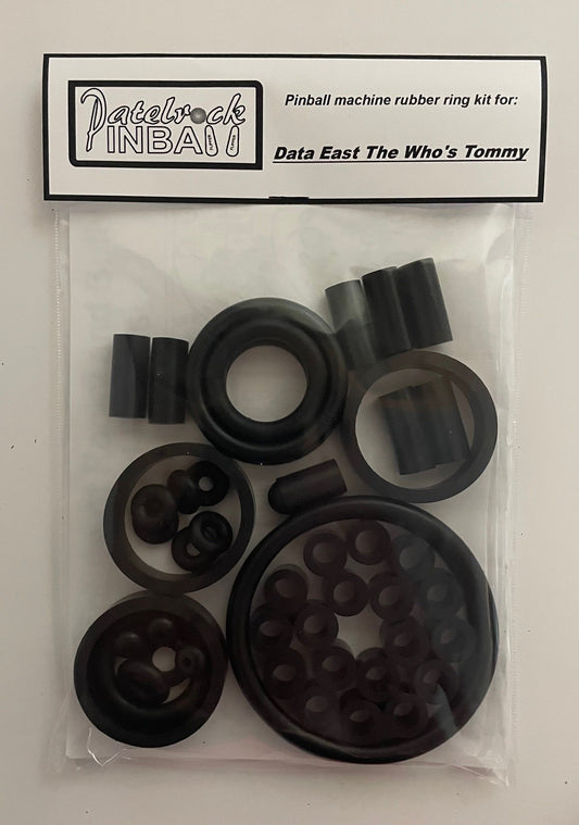 Data East The Who's Tommy Pinball Wizard Pinball Machine Rubber Ring Kit