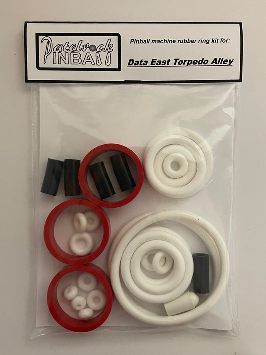Data East Torpedo Alley Pinball Machine Rubber Ring Kit