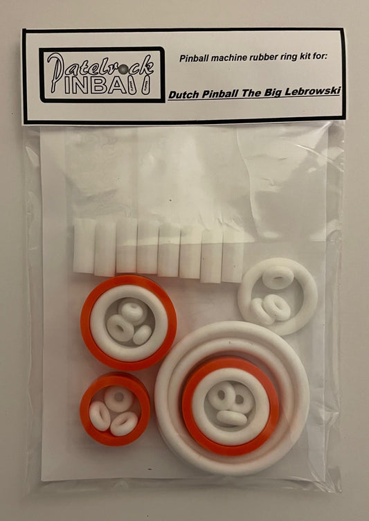 Dutch Pinball The Big Lebrowski Pinball Machine Rubber Ring Kit