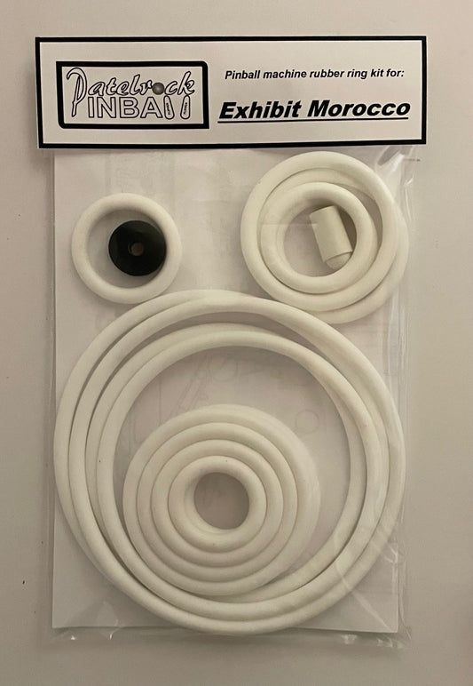 Exhibit Morocco Pinball Machine Rubber Ring Kit