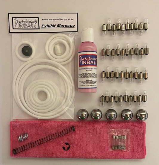 Exhibit Morocco Pinball Machine Maintenance Kit