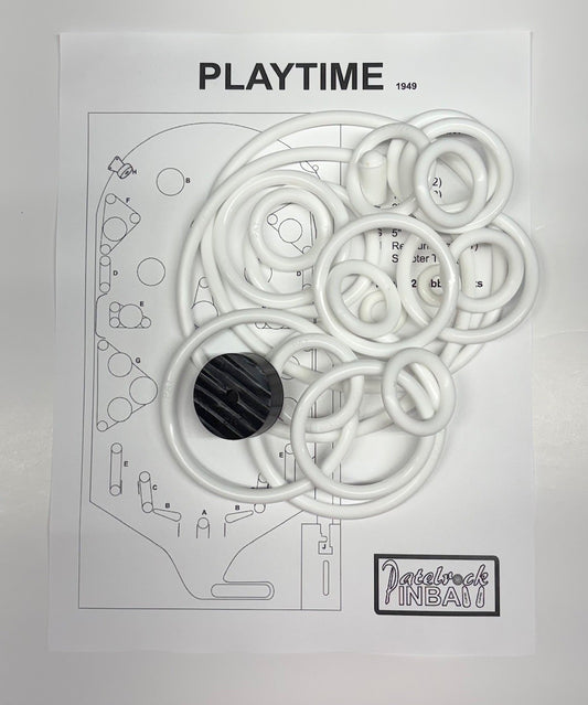 Exhibit Playtime Pinball Machine Rubber Ring Kit