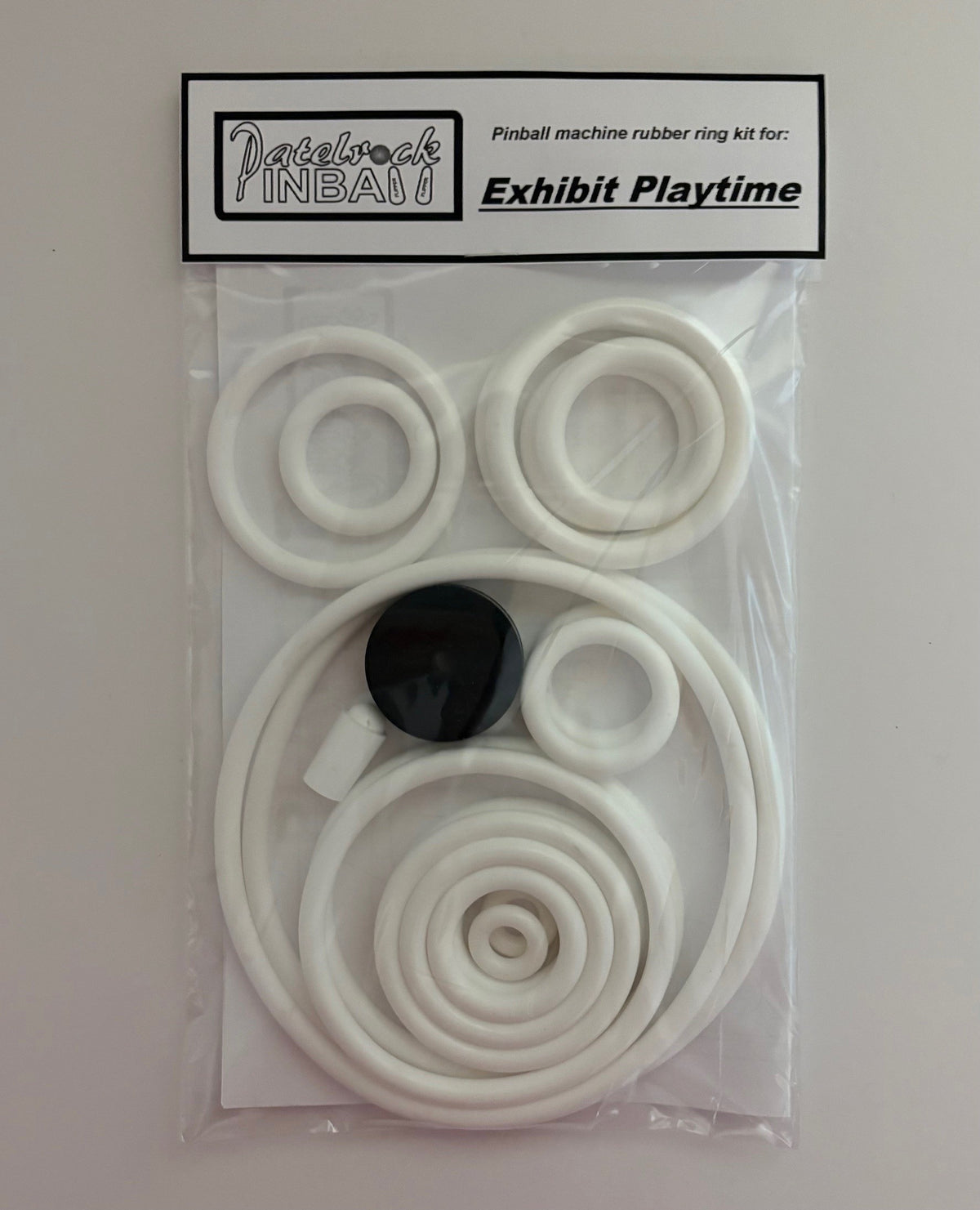 Exhibit Playtime Pinball Machine Rubber Ring Kit