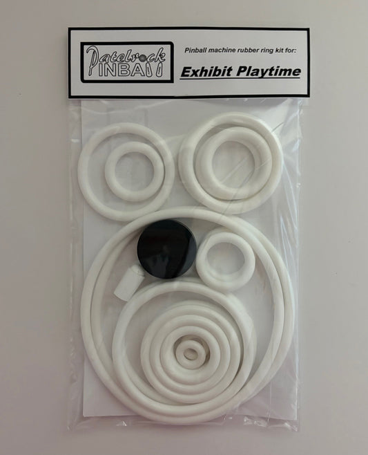Exhibit Playtime Pinball Machine Rubber Ring Kit