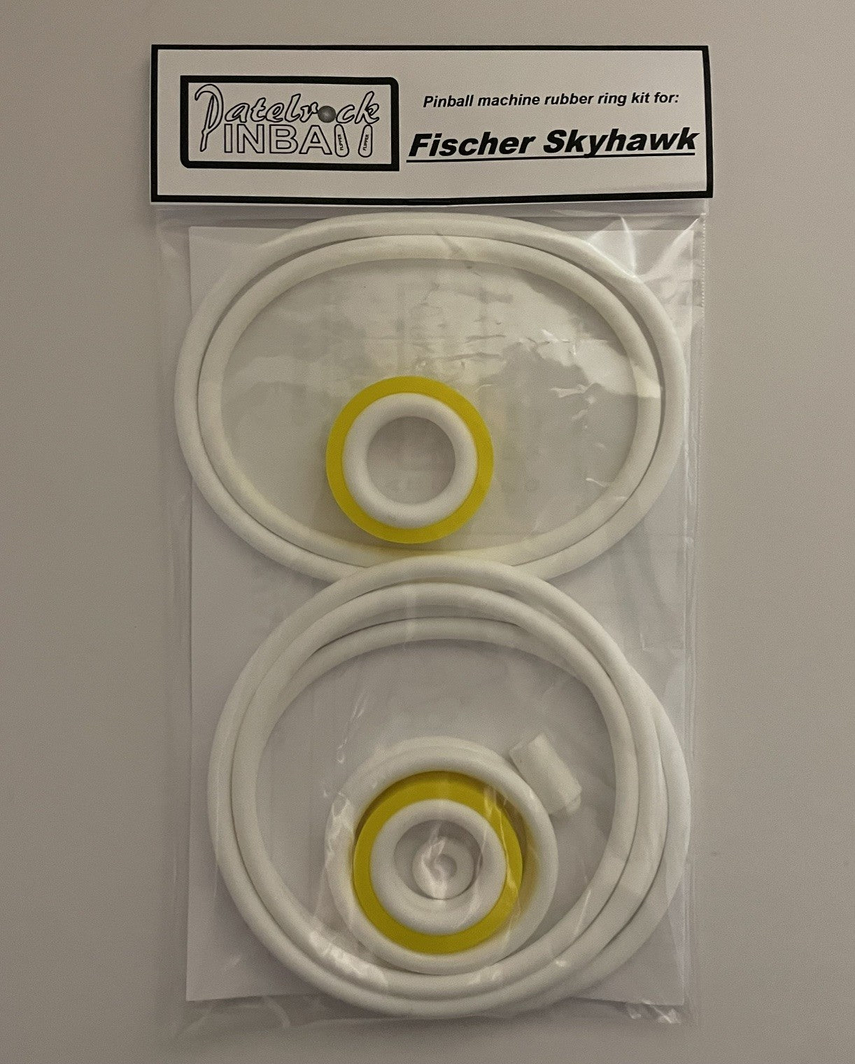 Fischer Skyhawk Pinball Machine Rubber Ring Kit
