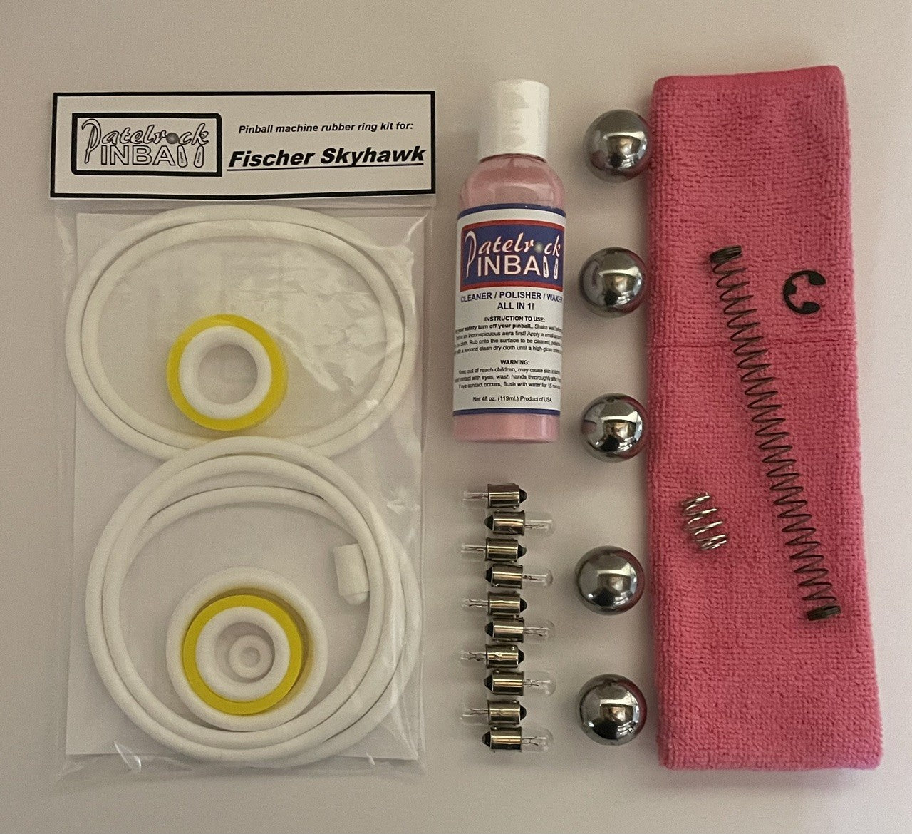 Fischer Skyhawk Pinball Machine Maintenance Kit