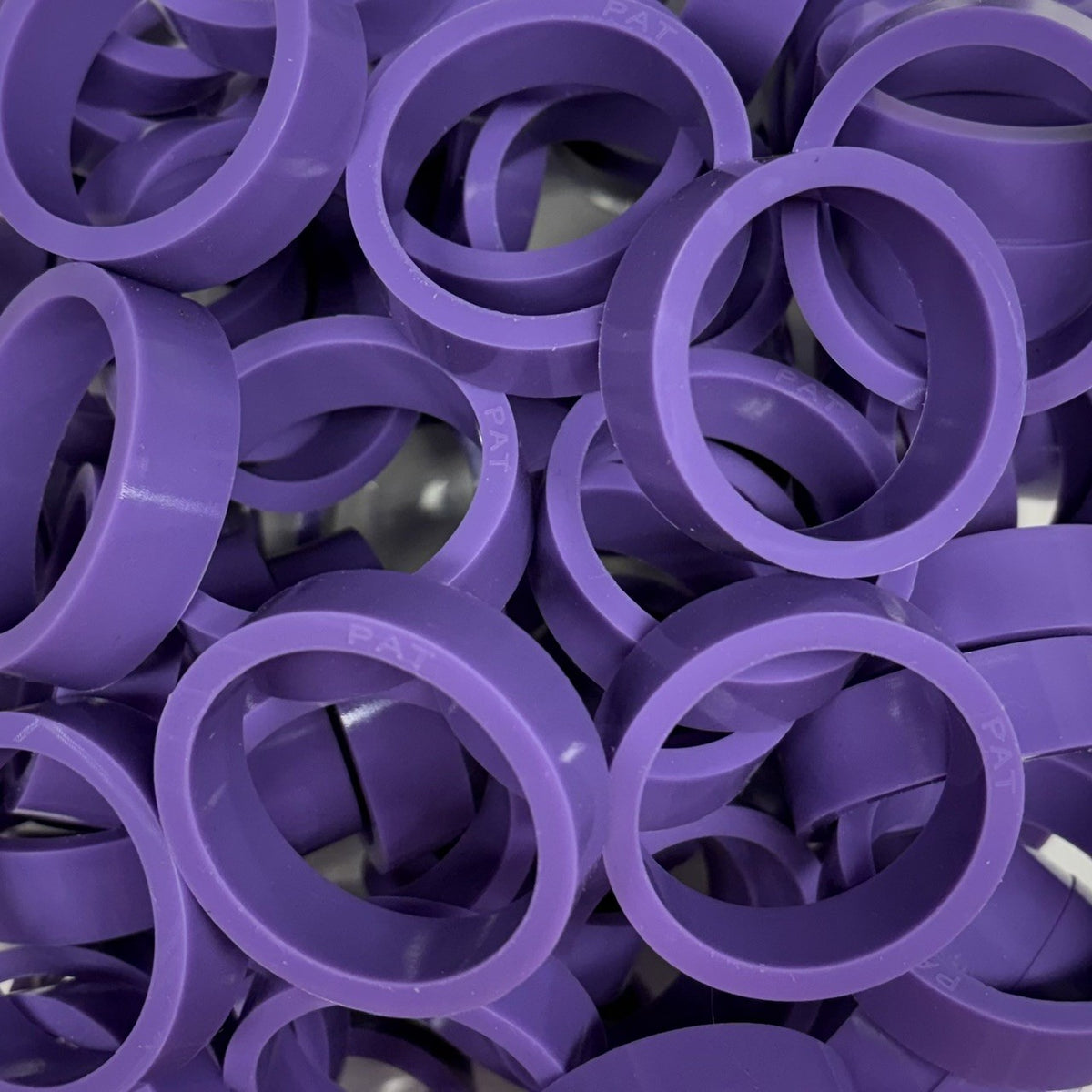 1-1/2'' x 1/2'' Silicone Flipper Rubber Ring
