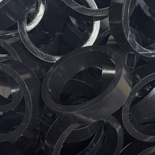 1-1/2'' x 1/2'' Silicone Flipper Rubber Ring