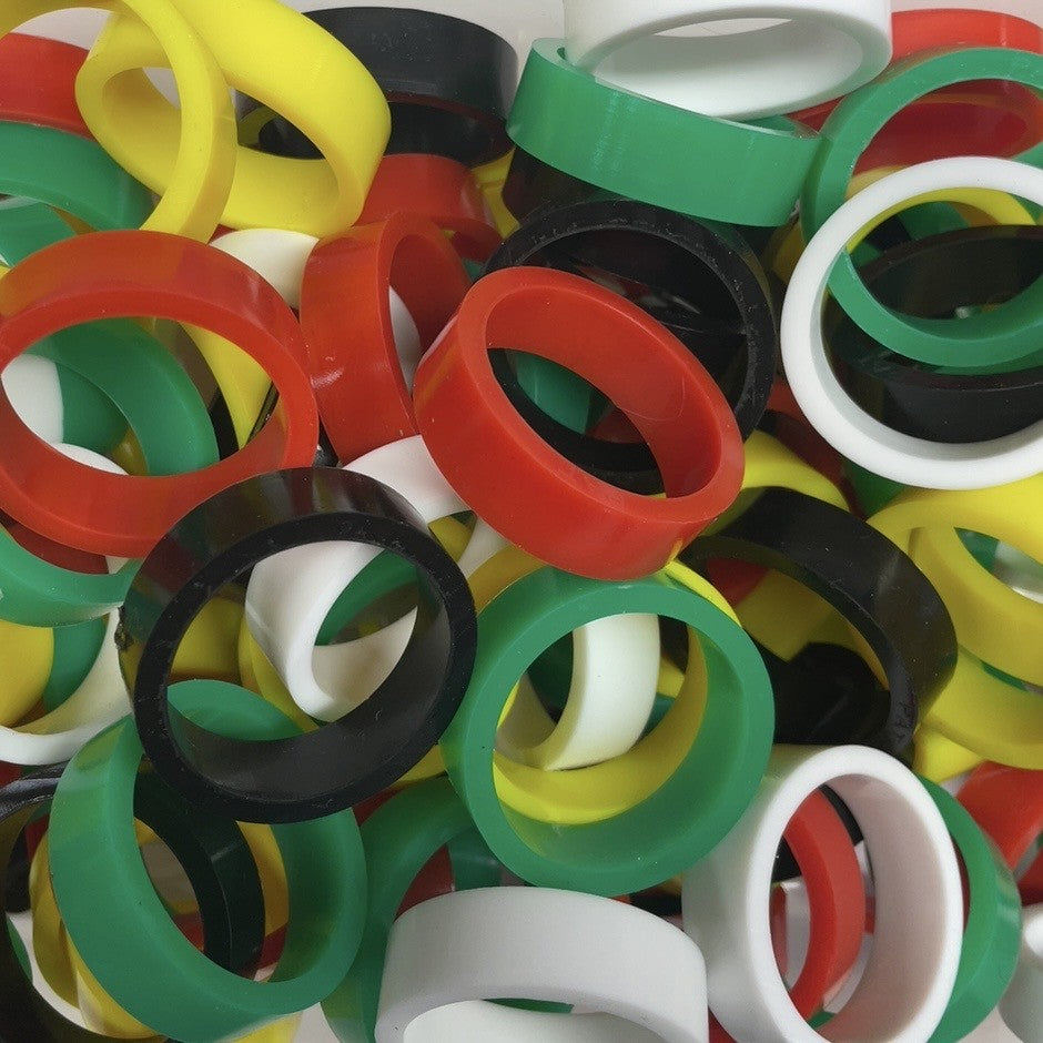 1-1/2'' x 1/2'' Silicone Flipper Rubber Ring