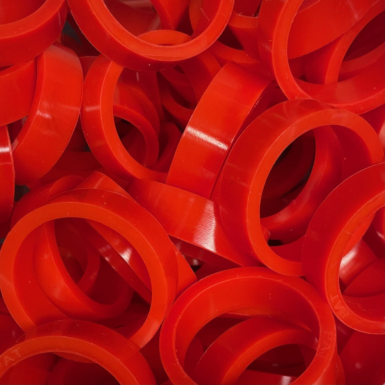 1-1/2'' x 1/2'' Silicone Flipper Rubber Ring