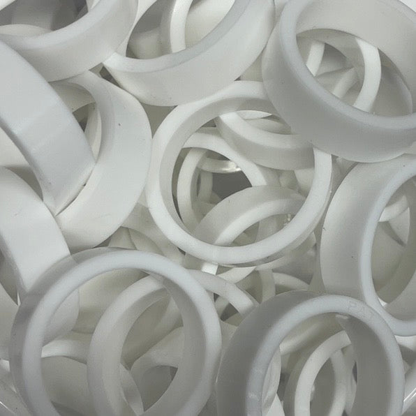 1-1/2'' x 1/2'' Silicone Flipper Rubber Ring