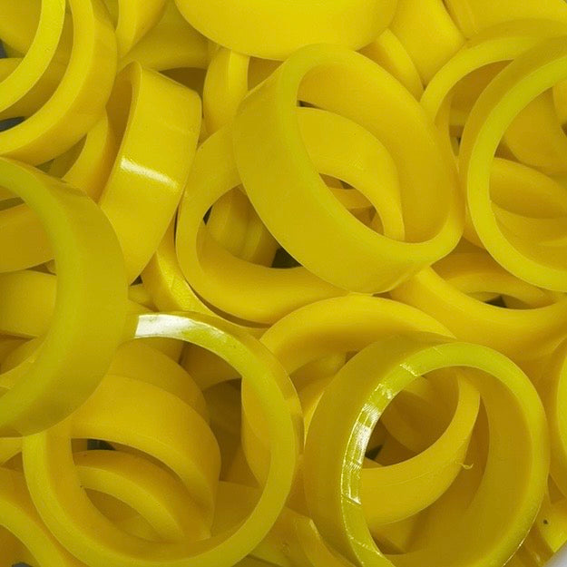 1-1/2'' x 1/2'' Silicone Flipper Rubber Ring