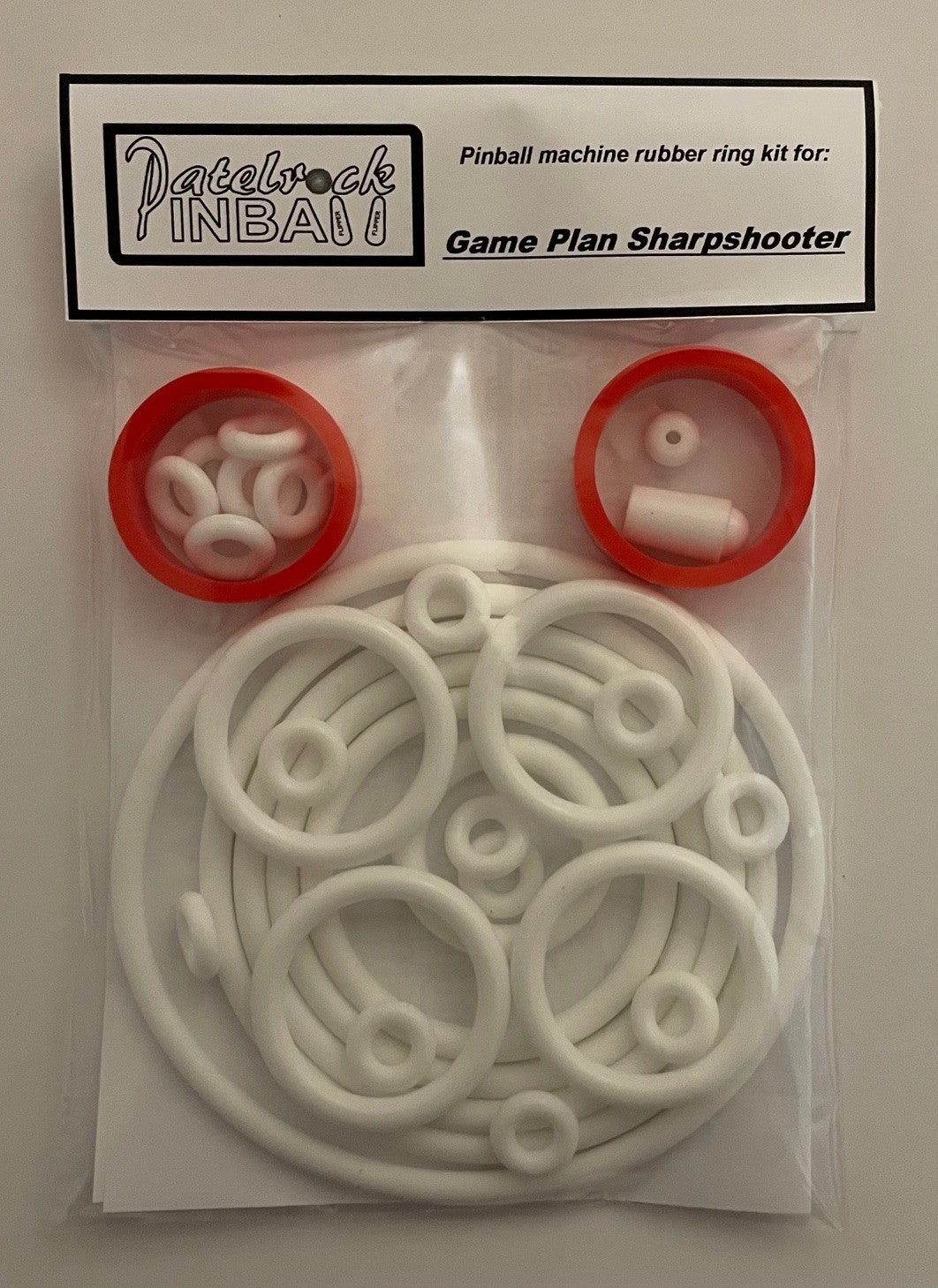 Game Plan Sharpshooter Pinball Machine Rubber Ring Kit